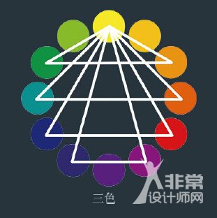 三色配色方案