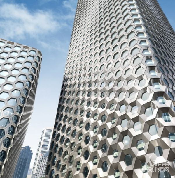 20世纪后半叶,现代建筑的一元化局面遭遇挑战,建筑表皮开始呈现多元化