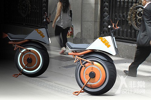 纯电动独轮摩托车KTM Unicycle