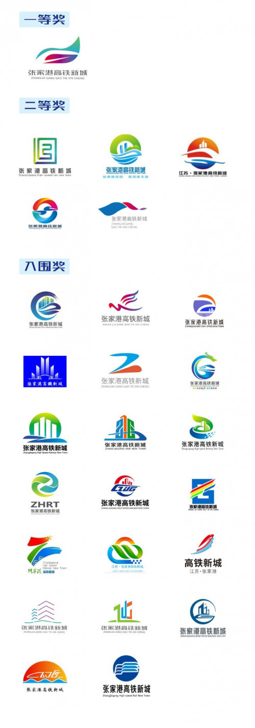 张家港高铁新城标识和广告语征集评选结果出炉